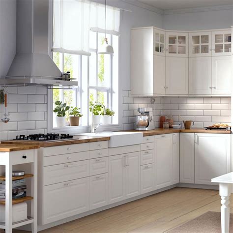 ikea white kitchen cabinets